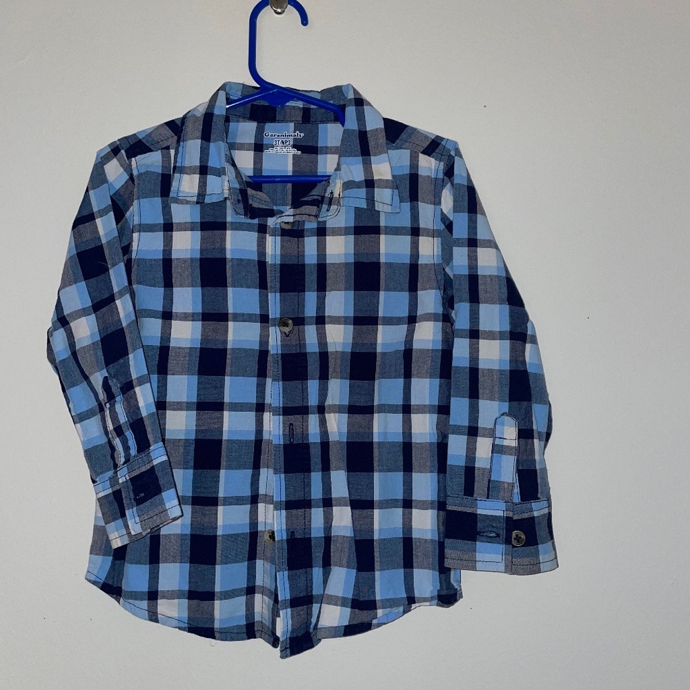 Blue & White Shirt